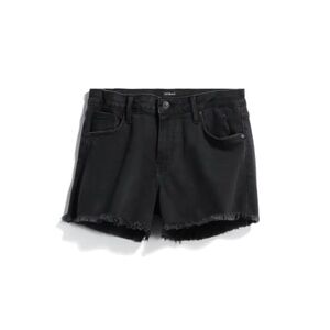 Just black Ancil Frayed Hem Shorts